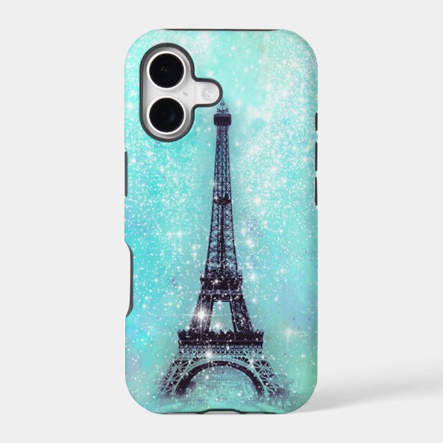 Eiffel Tower Turquoise (Back)