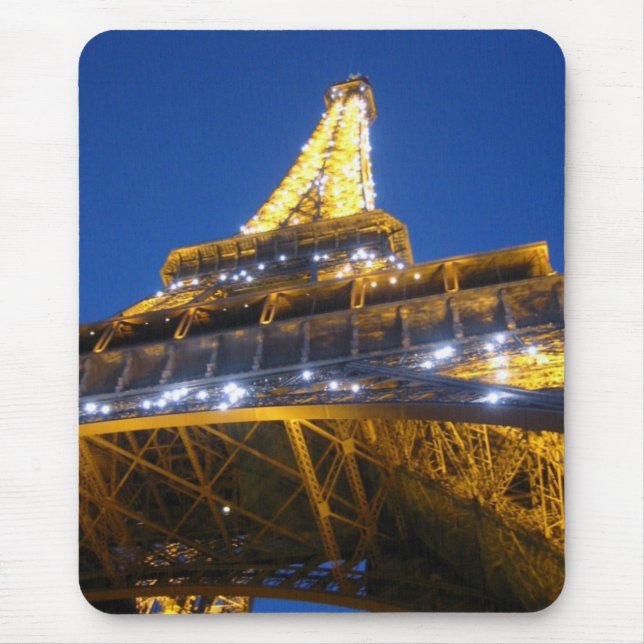 Eiffel Tower up close - Customised Mouse Pad (Front)