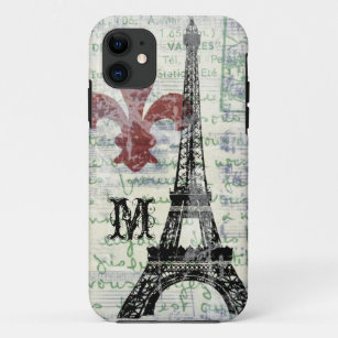 Eiffel Tower Vintage French iPhone Case