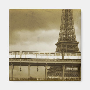 Eiffel Tower Vintage Magnet