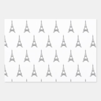 Eiffel Tower wrapping paper