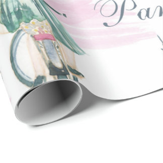 Eiffel Tower  Wrapping Paper