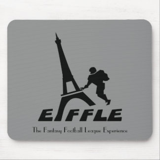 Eiffle Black Logo Mousepad