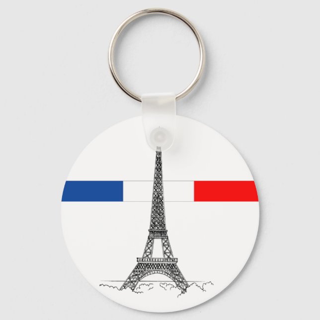 Eiffle Tower Keychain (Front)