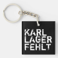 Eigener Text - Beispiel: KARL LAGER FEHLT