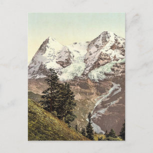 Eiger and Monch, Bernese Oberland, Switzerland vin Postcard