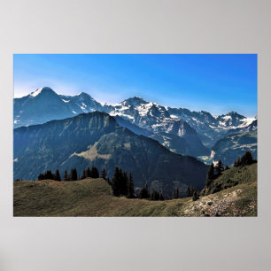 Eiger, Monch, Jungfrau Poster