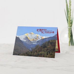 Eiger, Monsch and Jungfrau Holiday Card