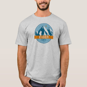 Eiger Switzerland Stars Moon T-Shirt