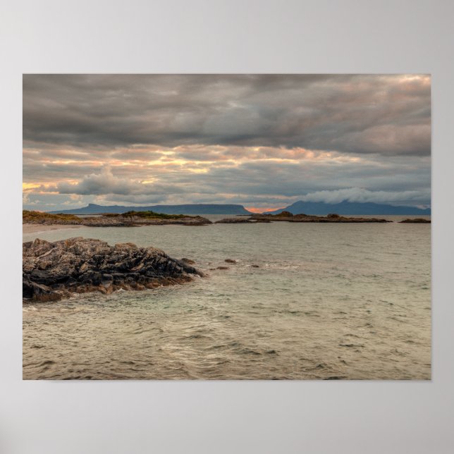 Eigg and Rum Poster (Front)