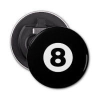 Eight Ball Bottle Opener