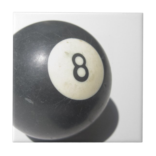 Eight Ball Ceramic Tile (Front)