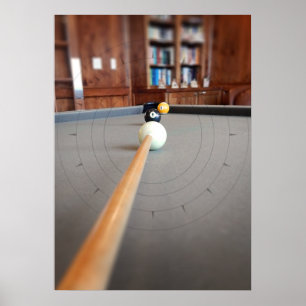 Eight Ball Corner Pocket Poster