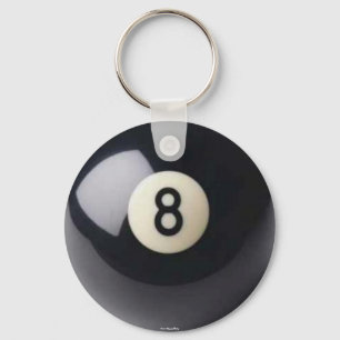 Eight-Ball Keychain