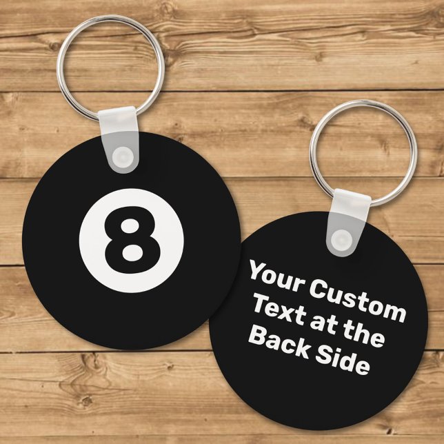 Eight Ball Keychain (Creator Uploaded)