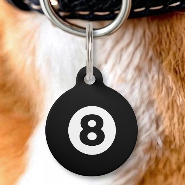 Eight Ball Pet Tag (Creator Uploaded)