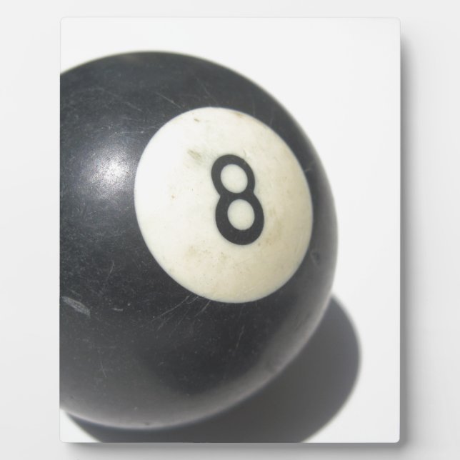 Eight Ball Plaque (Front)