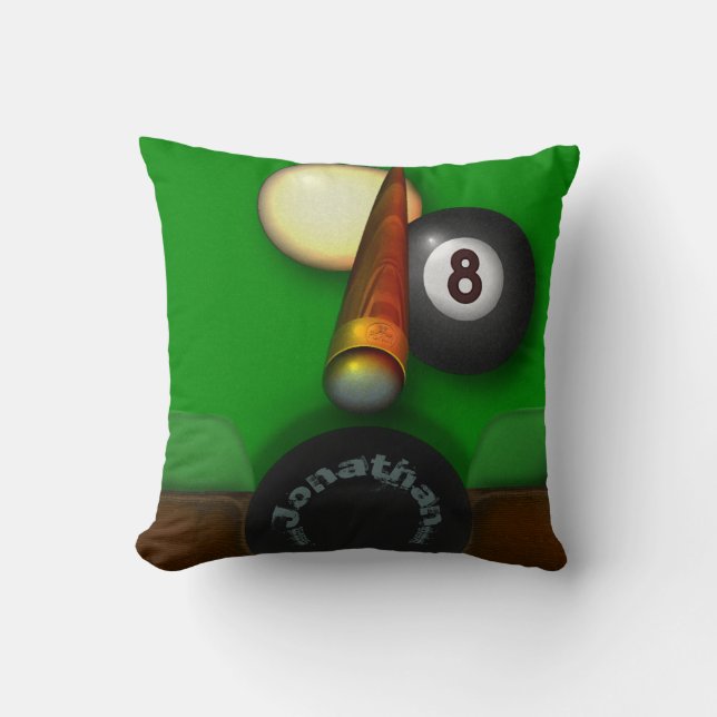 Eight Ball Pool and Billiards Cushion (Front)