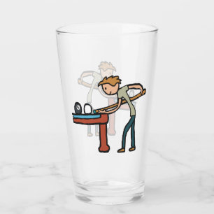 Eight Ball Pool Glass