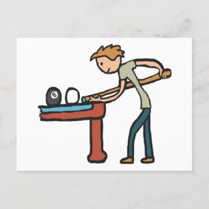 Eight Ball Pool Postcard