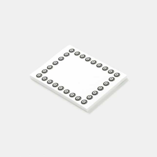 Eight Ball Post-it Notes (Angled)