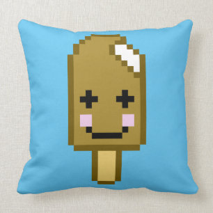 Eight Bit Ice Cream Cushion