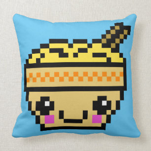 Eight Bit Ramen Cushion