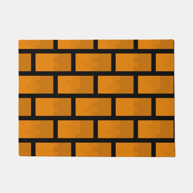 Eight Bit Wall Doormat (Front)