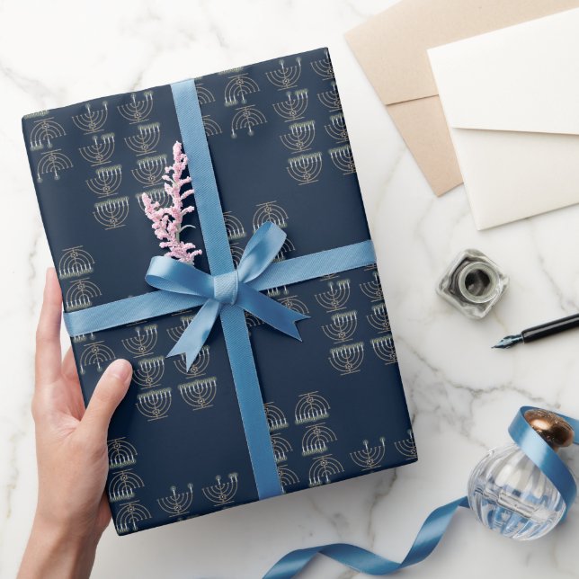 Eight Hanukkah Nights Wrapping Paper (Gifting)