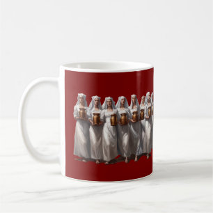 Eight Maids-A-Milking Nostalgic Milkmaids Coffee Mug