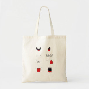 Eight Mouths Set Pack Tote Bag