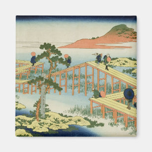 Eight part bridge, province of Mucawa, Japan, c.18 Magnet