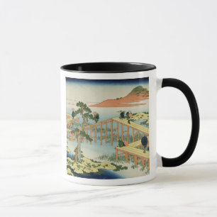 Eight part bridge, province of Mucawa, Japan, c.18 Mug