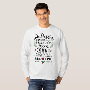 Eight Tiny Reindeer T-Shirt