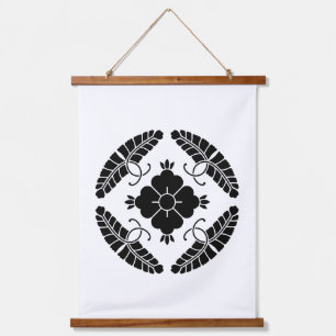 Eight wisterias hanging tapestry