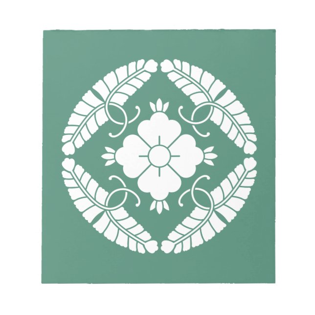 Eight wisterias notepad (Front)