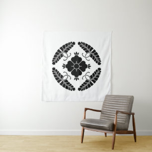 Eight wisterias tapestry