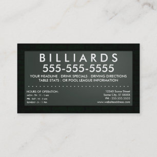 eightball : electric sign business card