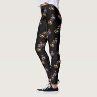 Eightball Is The Word, Ladies Leggings