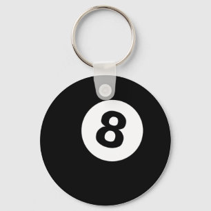 eightball key ring