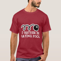 Eightball t-shirt | I'd rather be playing pool