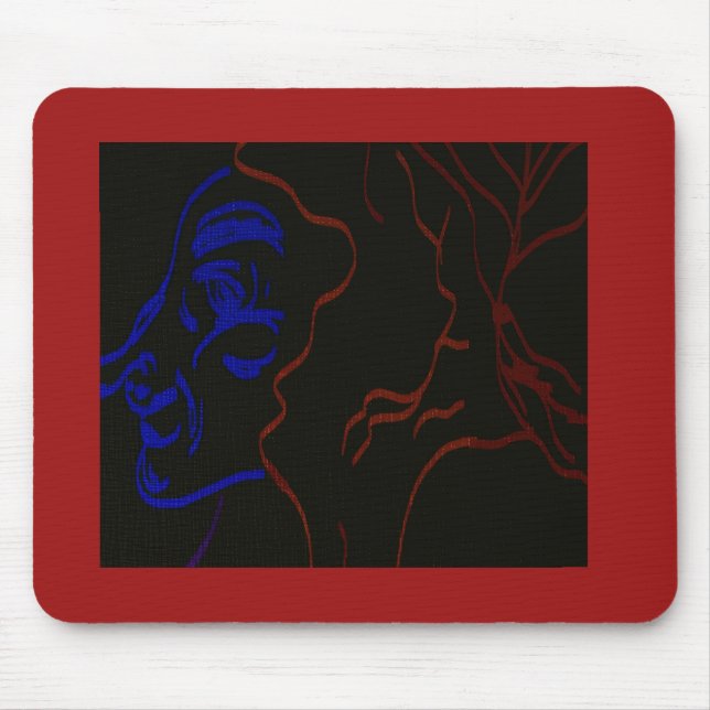 Eighteenth Century Red-haired Baron  Mouse Pad (Front)