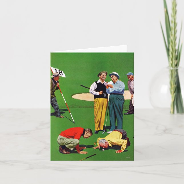 Eighteenth Hole Card (Front)