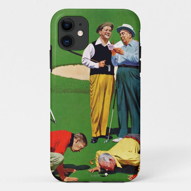 Eighteenth Hole Case-Mate iPhone Case (Back)