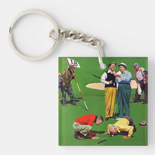 Eighteenth Hole Key Ring (Front)