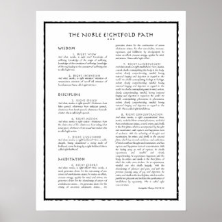 Eightfold Path Poster