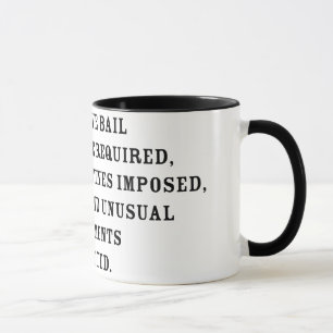 Eighth Amendent Text Mug
