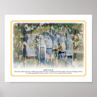 Eighth Beatitude Size 8.5x11 Poster