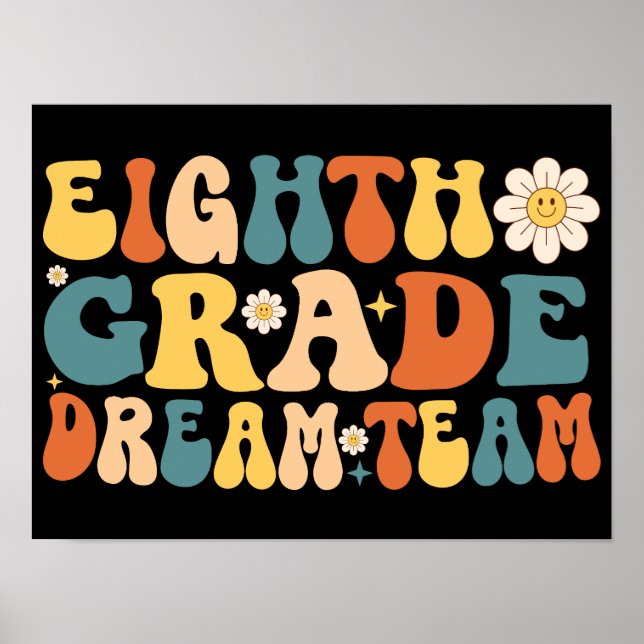 Eighth Grade Dream Team Poster (Front)