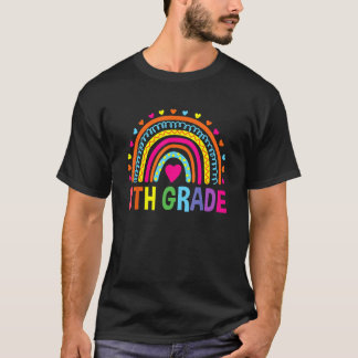 Eighth Grade Rainbow Girls Boys Teacher Team 8th G T-Shirt